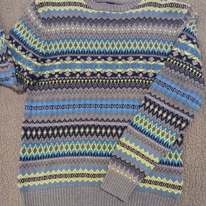 GAP Kids Multicolor Patterned Sweater